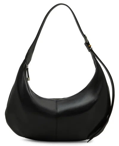 Steve Madden Olga Drapey Small Hobo Bag In Black