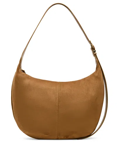 Steve Madden Olga Drapey Small Hobo Bag In Brown