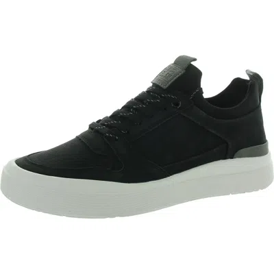 Steve Madden Osker Mens Lace-up Faux Leather Casual And Fashion Sneakers In Multi