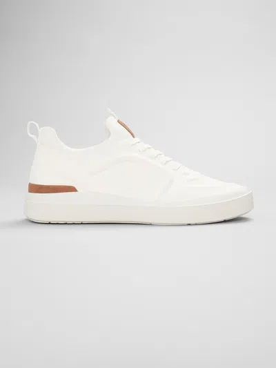 Steve Madden P-pentup Pu Nubuck Sneakers In White