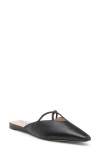 Steve Madden Pammie Mule In Black Leather