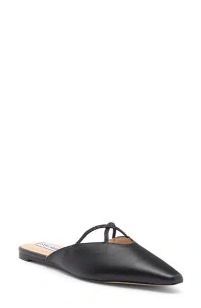 Steve Madden Pammie Mule In Black Leather