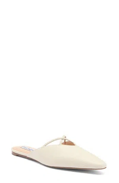 Steve Madden Pammie Mule In Bone Leather