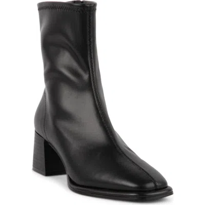 Steve Madden Pammy Block Heel Bootie In Black