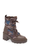 Steve Madden Peiper Camo Lug Sole Platform Boot In Camo Multi