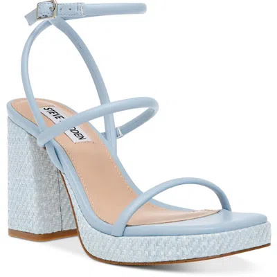 Steve Madden Pennie Womens Block Heel Dressy Heels In Multi