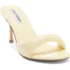 Steve Madden Penny Sandal In Yellow