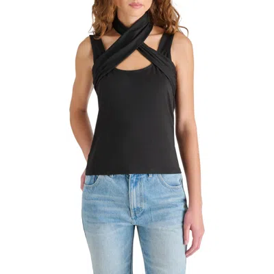 Steve Madden Percy Sleeveless Top In Black