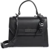 Steve Madden Perla Top Handle Satchel In Black
