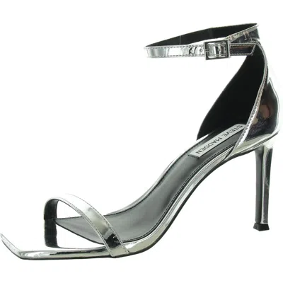 Steve Madden Piked Womens Leather Ankle Strap Heels In Multi
