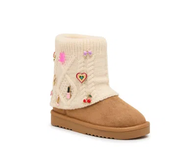 Steve Madden Piny Boot Kids' In Brown