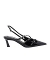 Steve Madden Patent Liana Slingback Pumps 60 In Black