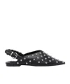 Steve Madden Pointed Toe Flats In Black