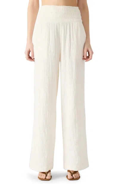 Steve Madden Pomeline Stretch Cotton Guaze Pants
