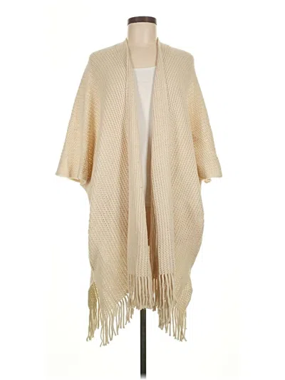 Pre-owned Steve Madden Poncho In Brown