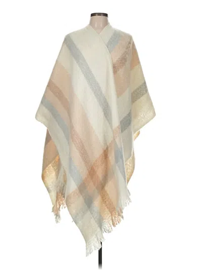 Pre-owned Steve Madden Poncho In White