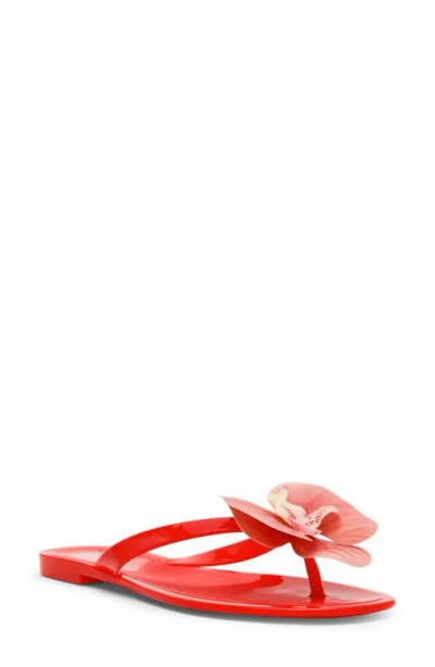 Steve Madden Poppyseed Sandal In Red