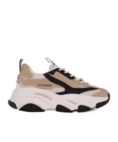 Steve Madden Possession Chunky Sneakers In Brown