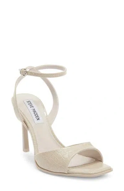 Steve Madden Presten Ankle Strap Sandal In Neutral