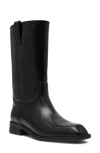Steve Madden Primo Tall Leather Boot In Black