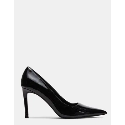 Steve Madden Priscilla Black Patent In Black Box Patent