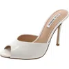 Steve Madden Priya Womens Pumps Peep Toe Mule Sandals