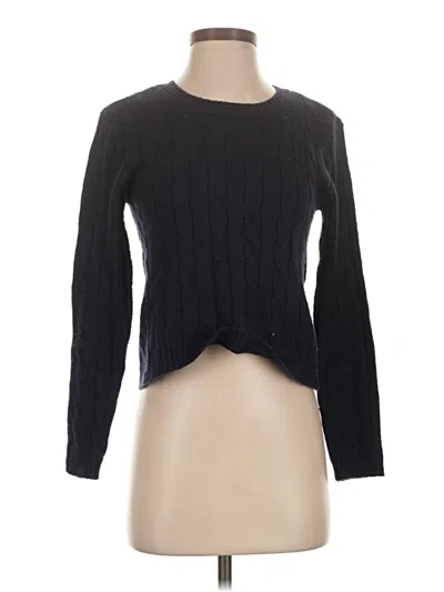 Pre-owned Steve Madden Pullover Sweater In Black