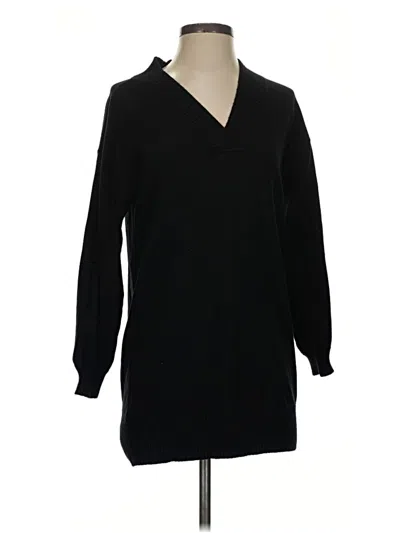 Pre-owned Steve Madden Pullover Sweater In Black