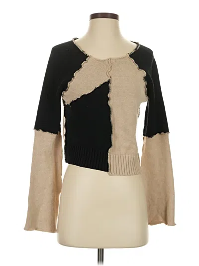Pre-owned Steve Madden Pullover Sweater In Brown