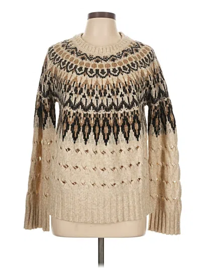 Pre-owned Steve Madden Pullover Sweater In Brown