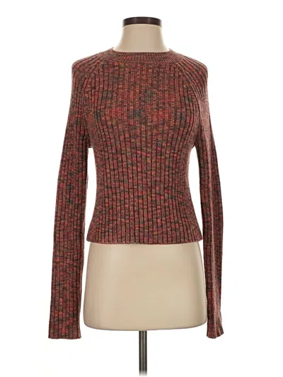 Pre-owned Steve Madden Pullover Sweater In Brown