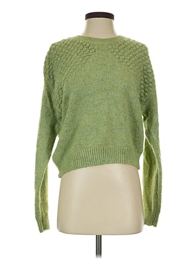Pre-owned Steve Madden Pullover Sweater In Green