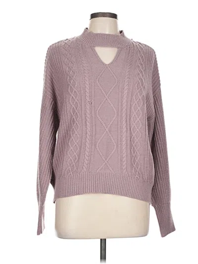 Pre-owned Steve Madden Pullover Sweater In Purple