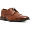 Steve Madden Puntic Cap Toe Derby In Brown