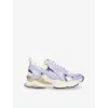 Steve Madden Purple Kids' J-speedster E Mesh Low-top Trainers Eur 34 / 2 Uk In Purple