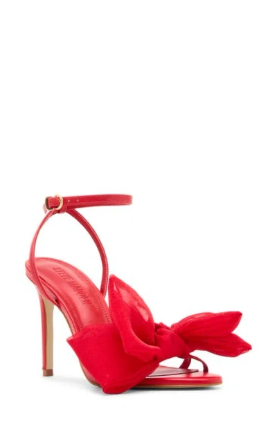 Steve Madden Radiance Sandal In Red