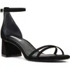 Steve Madden Rae Ankle Strap Sandal In Black