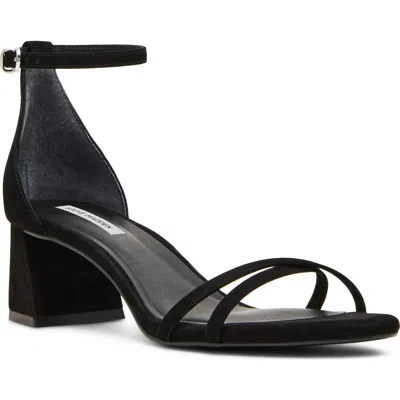 Steve Madden Rae Ankle Strap Sandal In Black