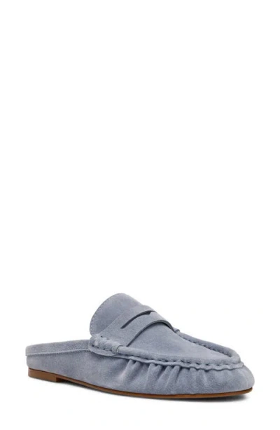 Steve Madden Rafe Loafer Mule In Gray