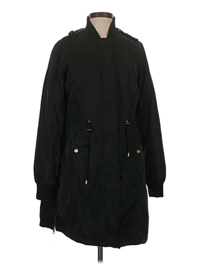 Pre-owned Steve Madden Raincoat In Black