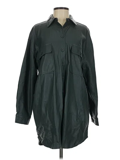 Pre-owned Steve Madden Raincoat In Green