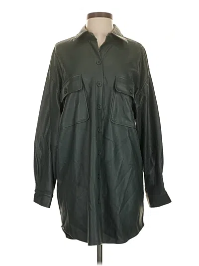 Pre-owned Steve Madden Raincoat In Green