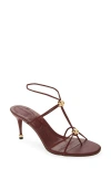 Steve Madden Ramos Strappy Sandal In Burgundy