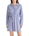 STEVE MADDEN RANI STRIPED SHIRT DRESS