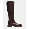 Steve Madden Raphaella Black Leather In Brn Distre