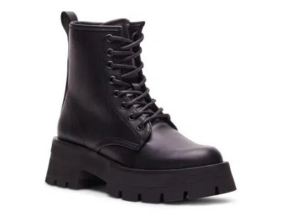 Steve Madden Rascal Platform Bootie In Black