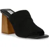 Steve Madden Realize Slide Sandal In Black