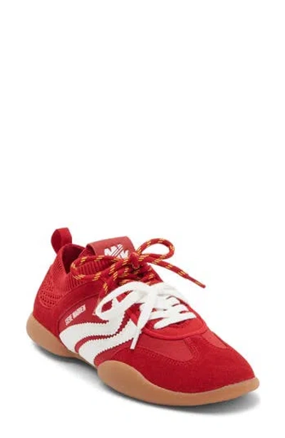 Steve Madden Reboot Sneaker In Red