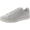 Steve Madden Remi Womens Leather Lace-up Casual And Fashion Sneakers In White