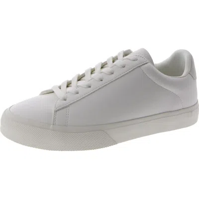 Steve Madden Remi Womens Leather Lace-up Casual And Fashion Sneakers In White